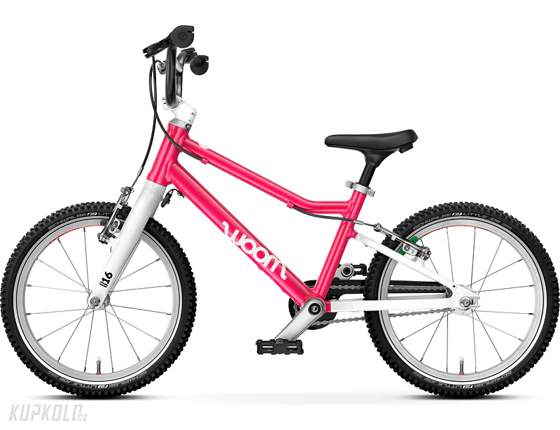 D&#x011B;tsk&#x00E9;&#x20;kolo&#x20;16&quot;&#x20;Woom&#x20;3&#x20;GO&#x20;hot&#x20;pink&#x20;2025