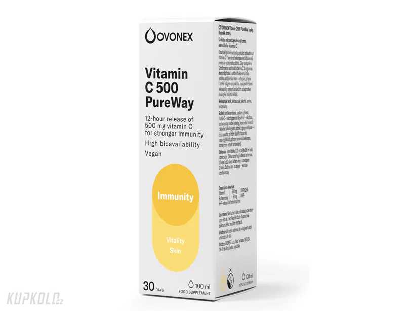 Ovonex&#x20;vitamin&#x20;C&#x20;500&#x20;PureWay,&#x20;100&#x20;ml