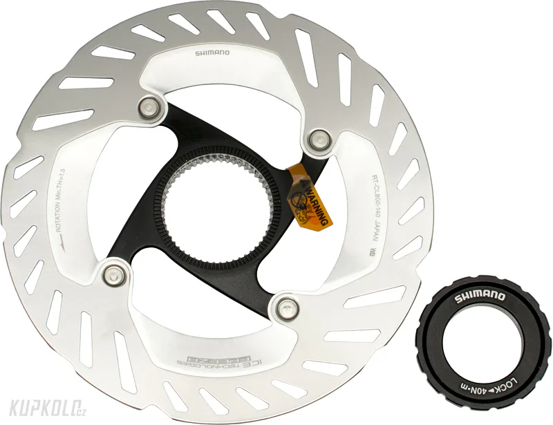 Kotou&#x010D;&#x20;Shimano&#x20;Ultegra&#x2F;XT&#x2F;GRX&#x20;RT-CL800,&#x20;Center&#x20;Lock&#x20;-&#x20;vn&#x011B;j&#x0161;&#x00ED;&#x20;ozuben&#x00ED;&#x20;matice
