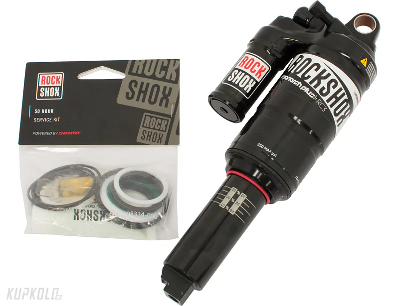 Zadn&#x00ED;&#x20;tlumi&#x010D;&#x20;RockShox&#x20;Monarch&#x20;Plus&#x20;RC3&#x20;&#x20;DebonAir,&#x20;9&#x20;Volume&#x20;Reducers