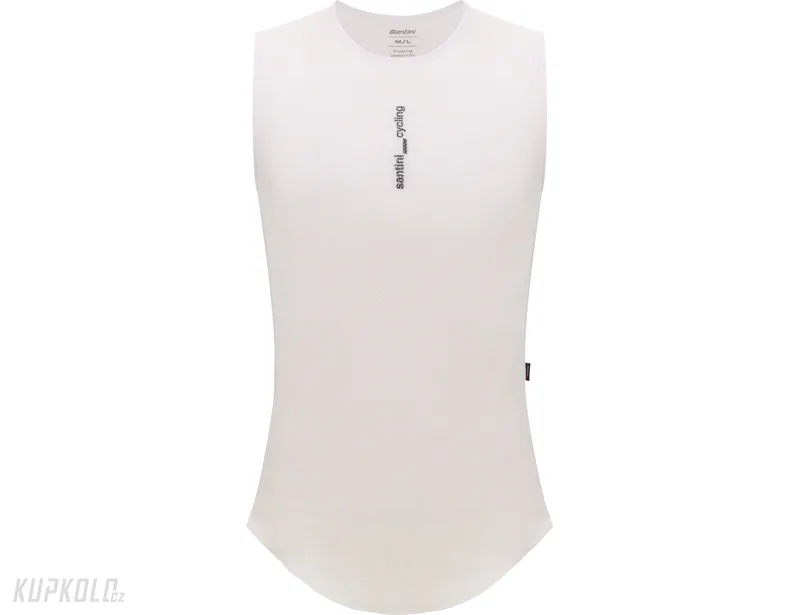 P&#x00E1;nsk&#x00E9;&#x20;funk&#x010D;n&#x00ED;&#x20;triko&#x20;bez&#x20;ruk&#x00E1;v&#x016F;&#x20;SANTINI&#x20;Delta&#x20;White