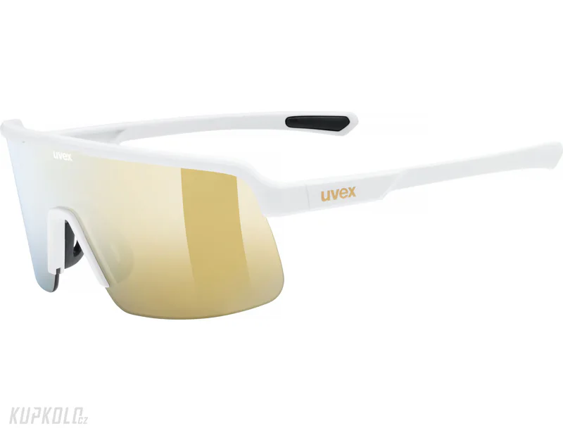 UVEX&#x20;BR&#x00DD;LE&#x20;DYRT&#x20;WHITE&#x20;MATT&#x2F;MIR.GOLD