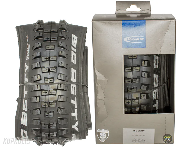 29&quot;&#x20;Pl&#x00E1;&#x0161;&#x0165;&#x20;MTB&#x20;Schwalbe&#x20;Big&#x20;Betty,&#x20;Addix&#x20;Performance&#x20;DoubleDefense&#x20;TLE&#x20;kevlar