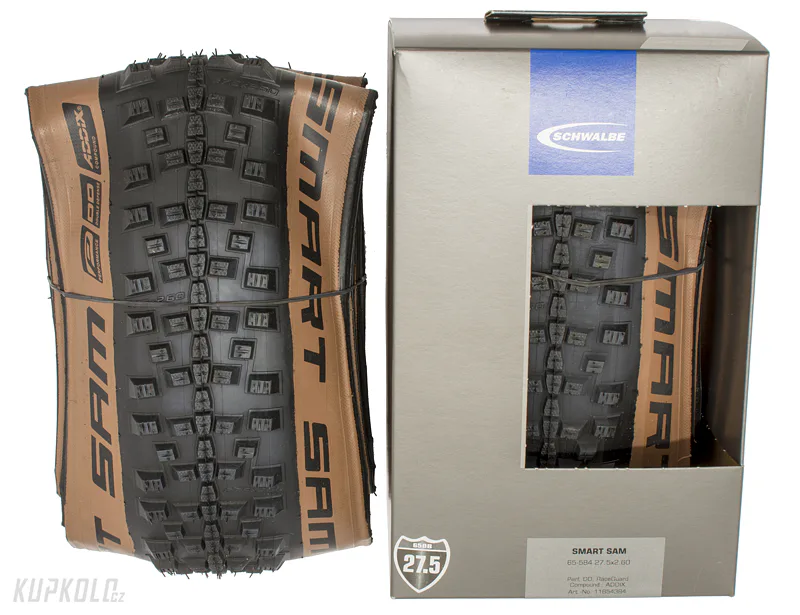 27,5&quot;&#x20;Pl&#x00E1;&#x0161;&#x0165;&#x20;MTB&#x20;Schwalbe&#x20;Smart&#x20;Sam,&#x20;Addix&#x20;Performance,&#x20;Double&#x20;Defense,&#x20;kevlar&#x20;Bronze