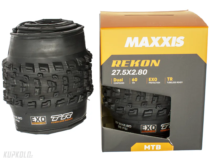 27,5x2,8&quot;&#x20;Pl&#x00E1;&#x0161;&#x0165;&#x20;MTB&#x20;Maxxis&#x20;Rekon&#x2B;&#x20;Kevlar&#x20;Exo&#x20;TR