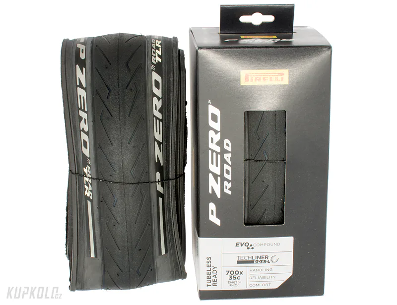 Plášť Pirelli P ZERO™ Road TLR TechLINER, 127tpi, černý