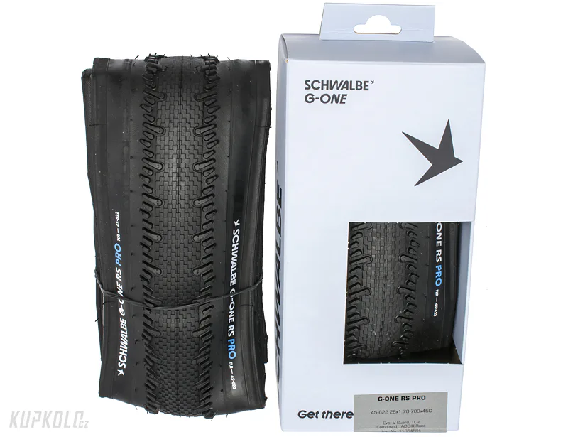 Crossový Schwalbe G-One RS Pro, Addix Race, Tubeless Easy, černá