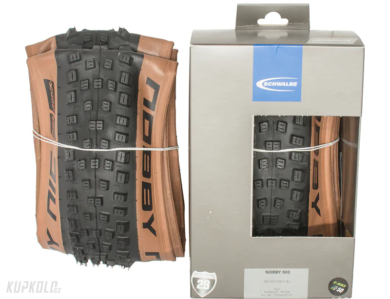 29&quot;&#x20;Schwalbe&#x20;Nobby&#x20;Nic&#x20;kevlar&#x20;Addix&#x20;-&#x20;Performance&#x20;kevlar&#x20;du&#x0161;ov&#x00FD;&#x20;Bronze&#x20;skin