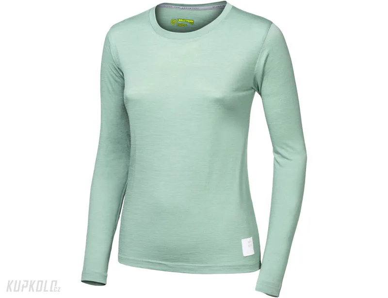 Dámské triko Sensor Merino Cordura, dlouhý rukáv, basil green