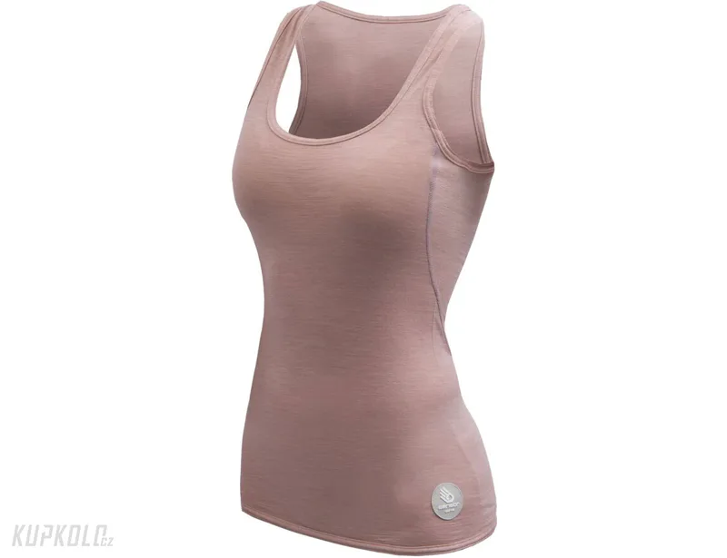 Sensor&#x20;Merino&#x20;AIR&#x20;d&#x00E1;msk&#x00E9;&#x20;triko&#x20;bez&#x20;ruk&#x00E1;vu,&#x20;dusty&#x20;pink
