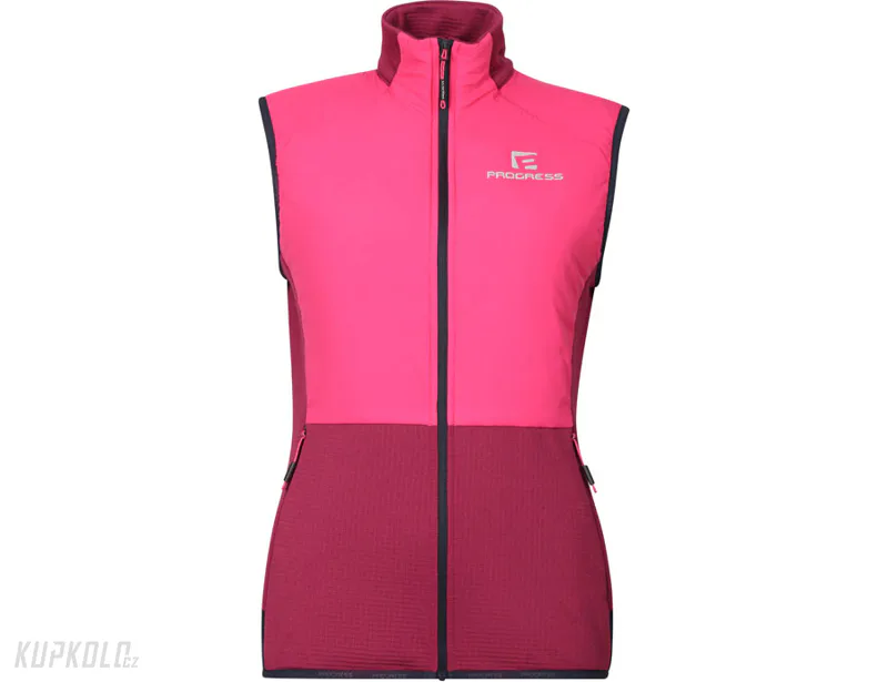 Progress TARJA VEST dámská hybridní vesta s merinem