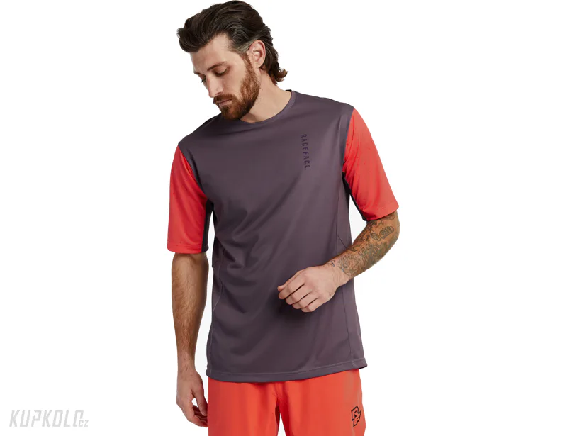 P&#x00E1;nsk&#x00FD;&#x20;dres&#x20;Race&#x20;Face&#x20;Indy&#x20;SS&#x20;Jersey&#x20;-&#x20;Coral