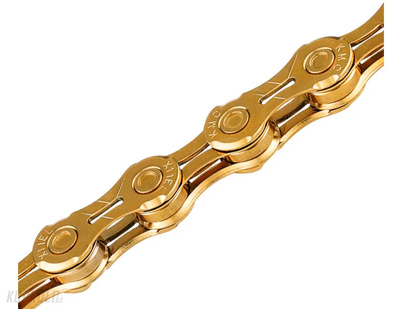 &#x0158;et&#x011B;z&#x20;KMC&#x20;X-11EL,&#x20;118&#x20;&#x010D;l&#x00E1;nk&#x016F;,&#x20;Extra&#x20;Light,&#x20;X-Bridge,&#x20;zlat&#x00FD;