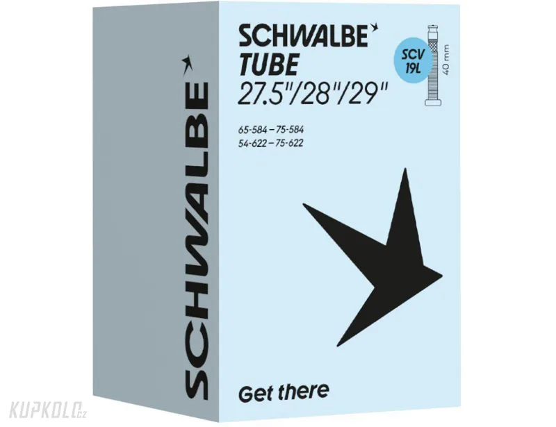 29" Duše Schwalbe SCV19L 29x2,1-3,0 - Schwalbe Clik Valve 40mm
