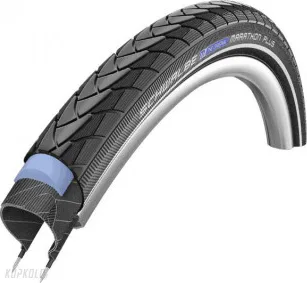 Schwalbe plášť Marathon Plus 24x1.0 (25-540), pro invalidní vozíky, černá, reflexní pruh