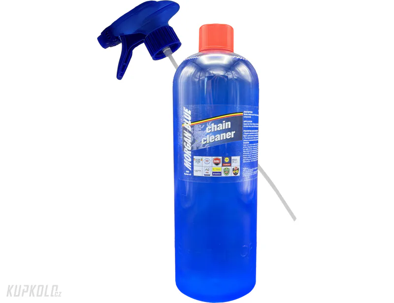 Čistič řetězu Morgan Blue Chain Cleaner 1l + rozprašovač