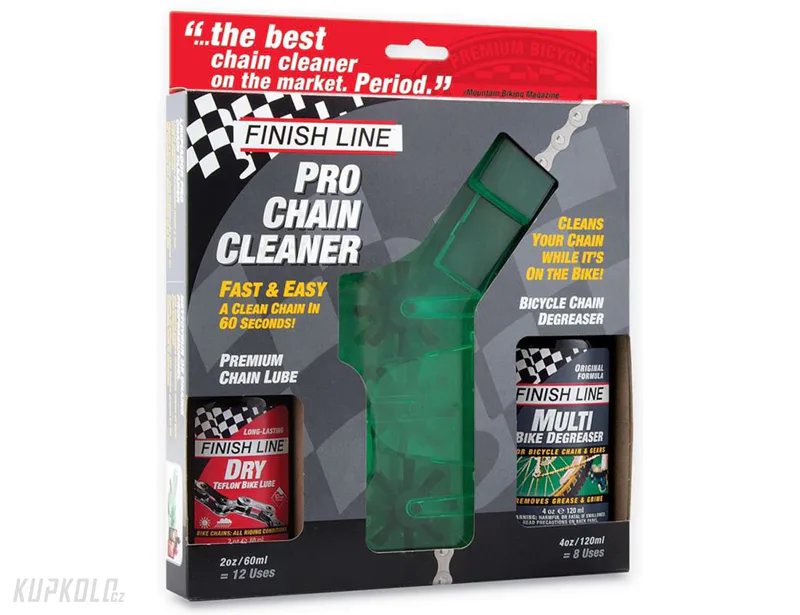 Pračka řetězu FINISH LINE Chain Cleaner + čistič + mazivo