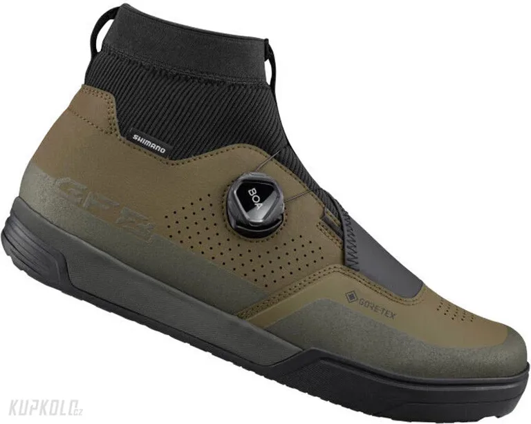 Pánské gravity tretry Shimano SH-GF800 Gora-tex Khaki