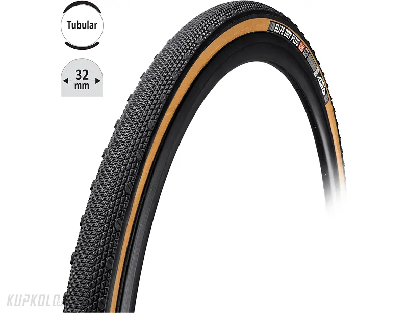 Galuska TUFO ELITE Dry Plus cros, černá - béžová, 28"/32mm