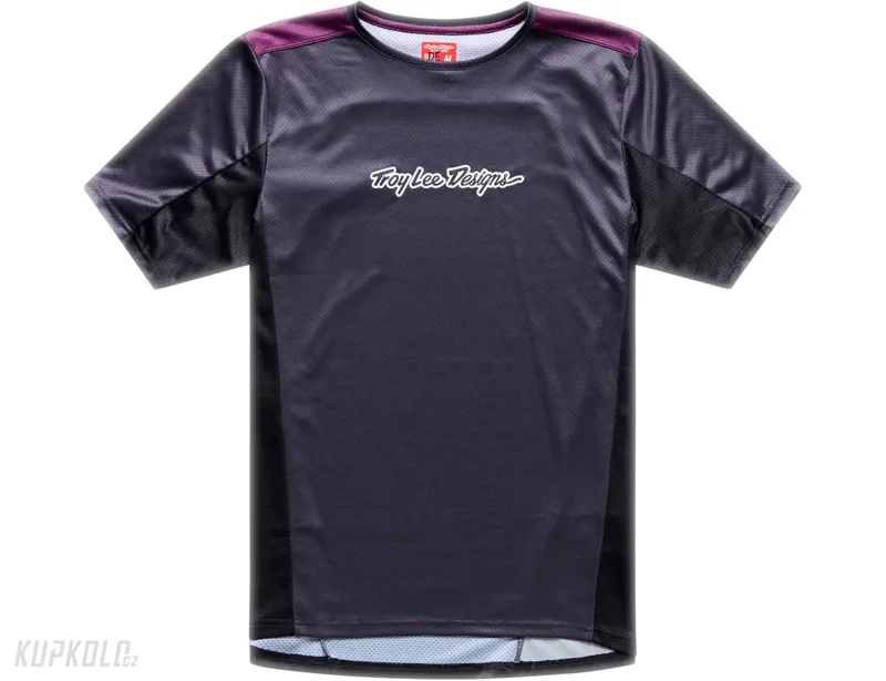 Dres Troy Lee Designs Stage SS Jersey Signature Carbon