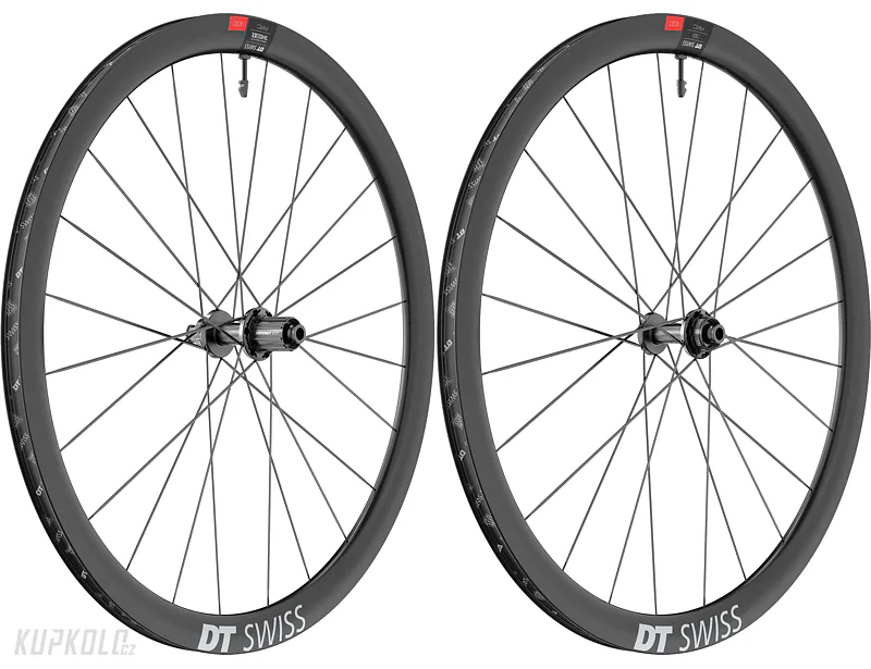 Zapletená kola DT Swiss ARC 1100 DICUT 38 DB 28", Carbon, Center Lock