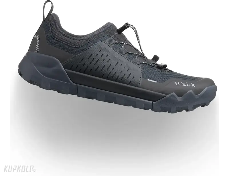 Platformové tretry Fizik Ergolace 2 Flat, černá, modrá