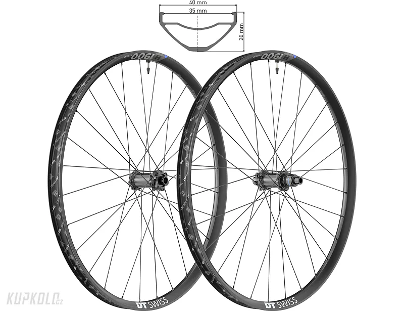 29" kola DT Swiss H 1900 Spline 622x35