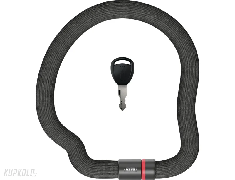 Řetězový zámek ABUS 6206K/110 BK Goose Lock černý