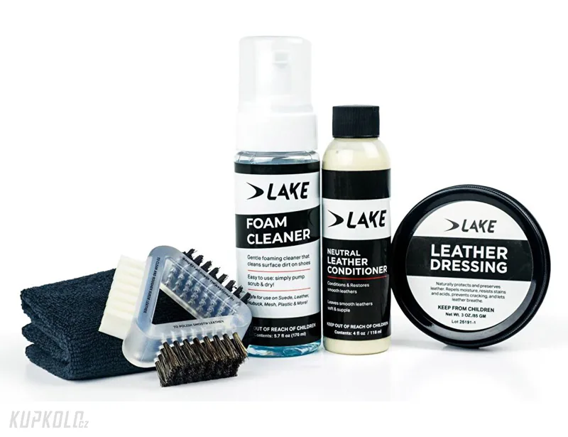 Prémiová sada na údržbu kožených treter LAKE Leather Care Kit