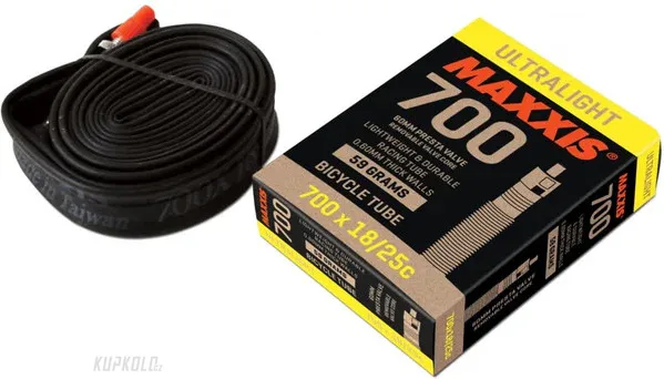 Silniční Duše Maxxis ULTRALIGHT Tube,700x23/32C galusový ventilek 48mm