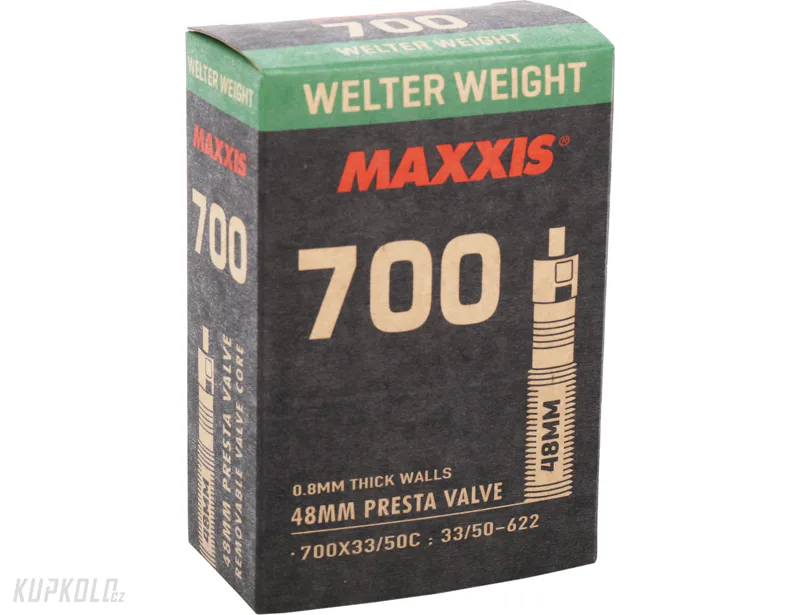 Duše gravel Maxxis Welter Weight 700x33/50 galuskový ventilek 60 mm