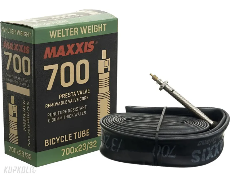 Silniční Duše Maxxis Welter weight Tube,700x23/32C galusový ventilek 60 mm