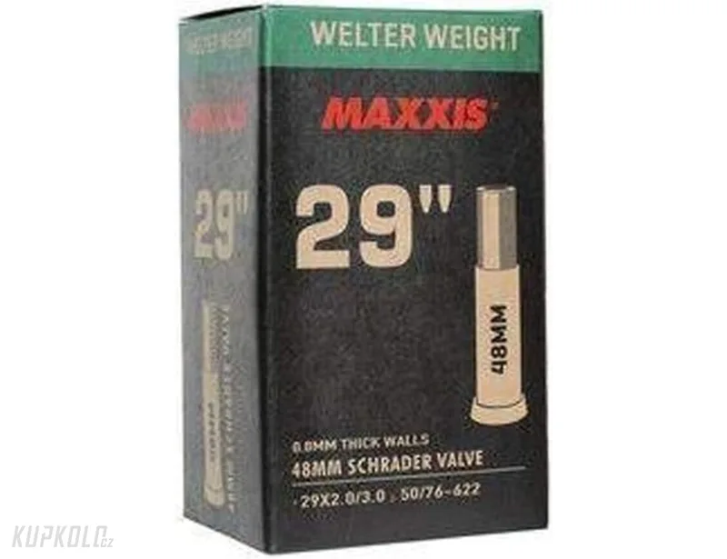 29" Duše Maxxis Welter Weight 29x2,0-3,0, auto ventilek