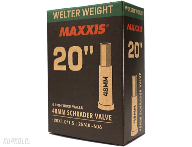 20" Duše Maxxis Welter Weight 20x1,5-2,5 auto 48mm