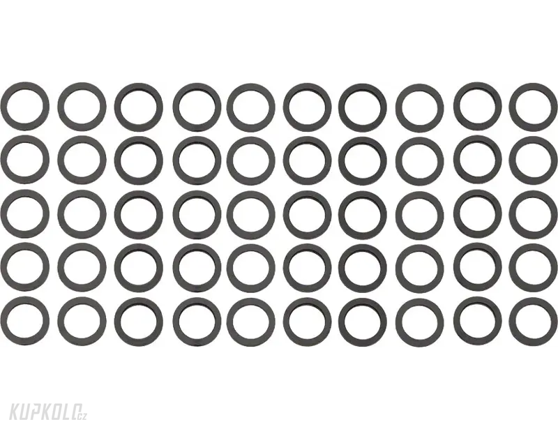 Sada podložek 8mm, 50ks