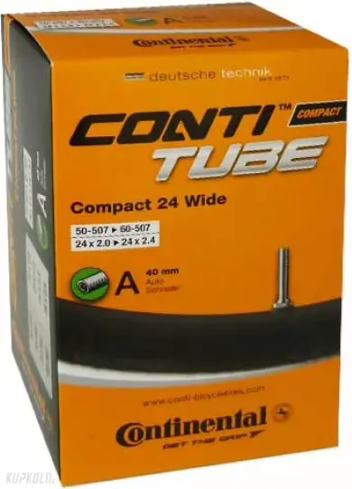 Duše CONTINENTAL Compact 24 Wide AV 24x2.0-2.4