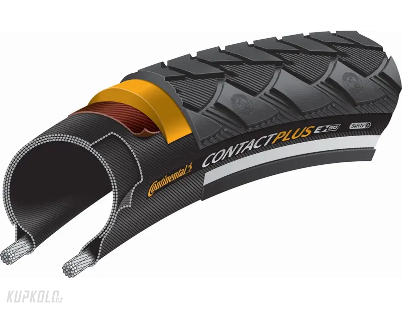 24" Plášť CONTINENTAL Contact Plus Reflex drát