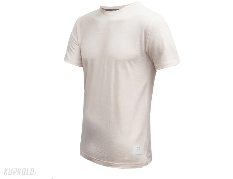 Sensor Merino LITE pánské triko, kr. rukáv, Mottled Beige