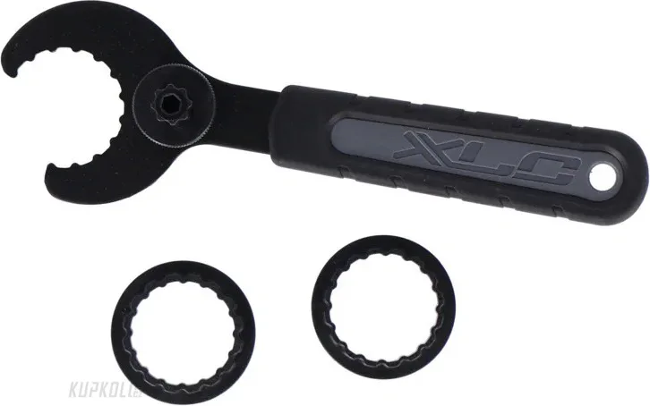 Klíč XLC TO-S90 - středové misky včetně adaptérů