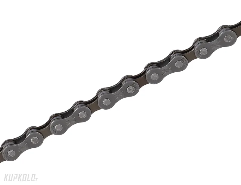 Řetěz XLC CC-C18 - 8s 116 článků šedá hnědá