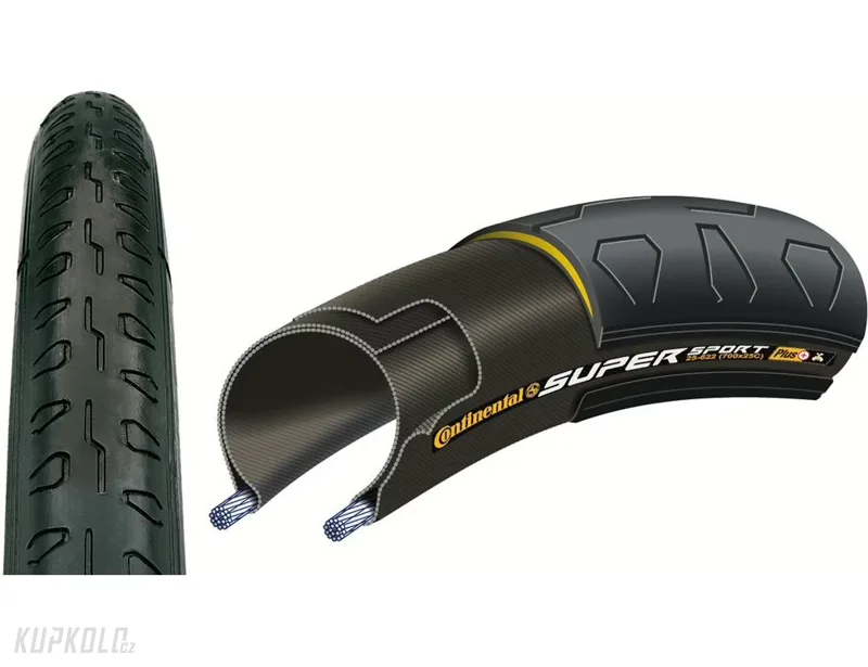 Plášť CONTINENTAL Super Sport drát