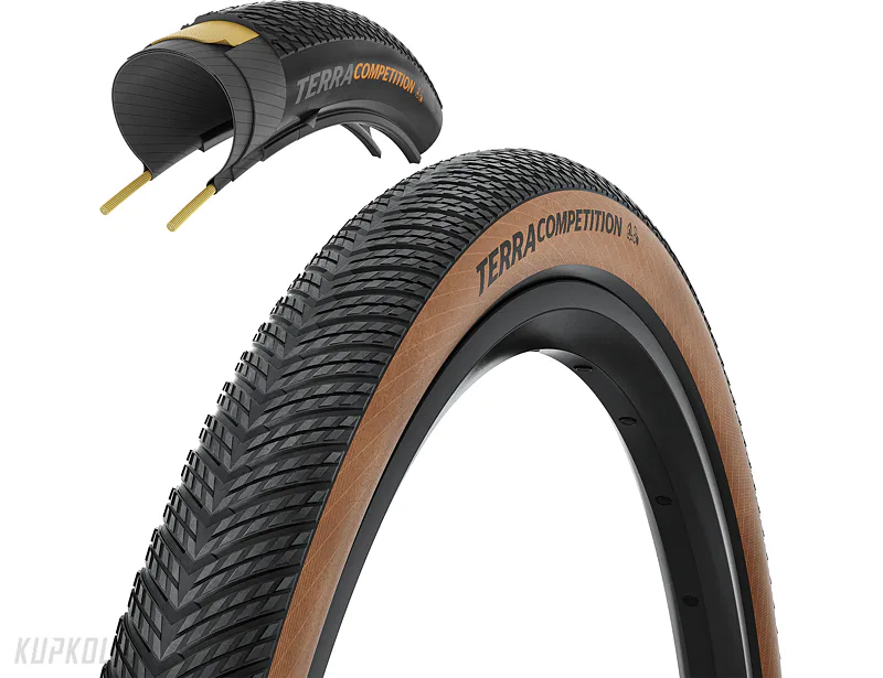 Plášť CONTINENTAL Terra Competition Trail Grip kevlar transparent skin