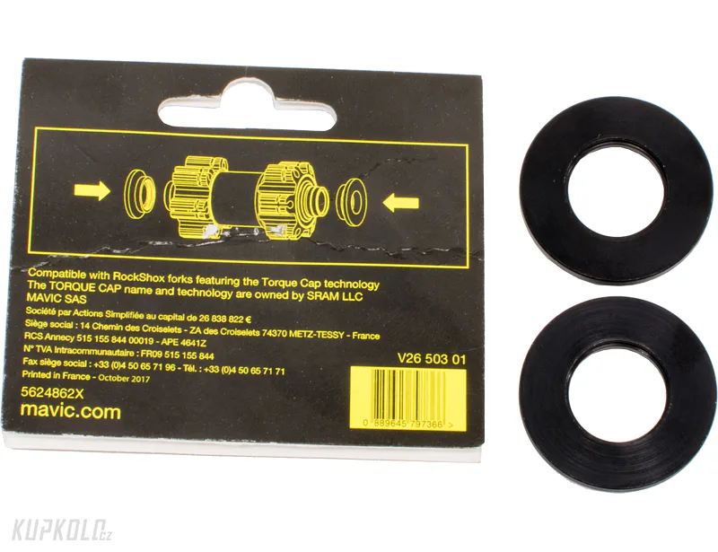 MAVIC TORQUE CAPS ADAPTERS MTB QRM AUTO FRONT - pro Rockshox Torque