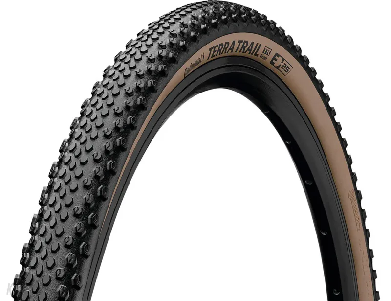 28" Plášť CONTINENTAL Terra Trail ShieldWall kevlar black/brown