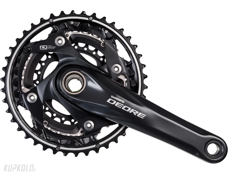MTB&#x20;Kliky&#x20;Shimano&#x20;Deore&#x20;FC-M610&#x20;&#x010D;ern&#x00E1;