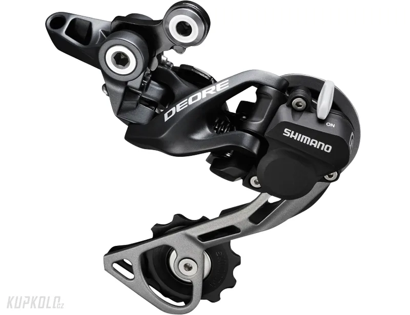 P&#x0159;ehazova&#x010D;ka&#x20;Shimano&#x20;Deore&#x20;RD-M615,&#x20;Dyna-sys&#x20;&#x010D;ern&#x00E1;