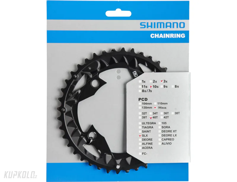 P&#x0159;evodn&#x00ED;k&#x20;Shimano&#x20;SLX,&#x20;FC-M670&#x20;pro&#x20;FC-M672,&#x20;96mm