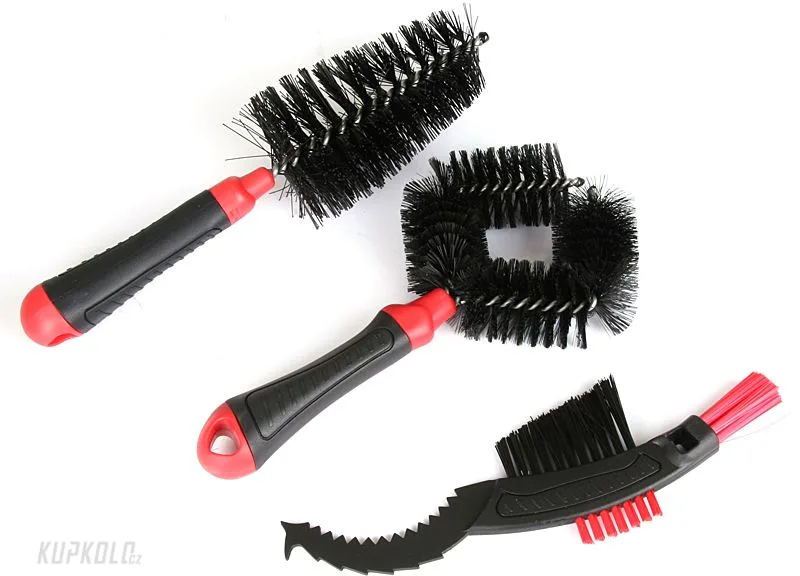 Kartáče Weldtite Dirtwash set 3 ks