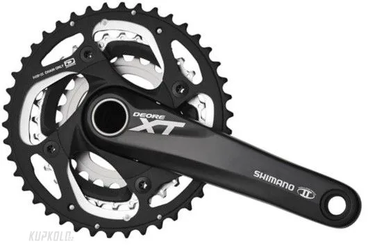 MTB&#x20;kliky&#x20;Shimano&#x20;XT&#x20;FC-M782,&#x20;&#x010D;ern&#x00E1;