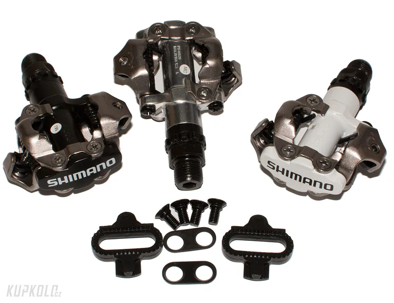 Ped&#x00E1;ly&#x20;SHIMANO&#x20;SPD&#x20;PD-M520&#x20;s&#x20;kufry&#x20;SM-SH51&#x20;v&#x20;krabi&#x010D;ce